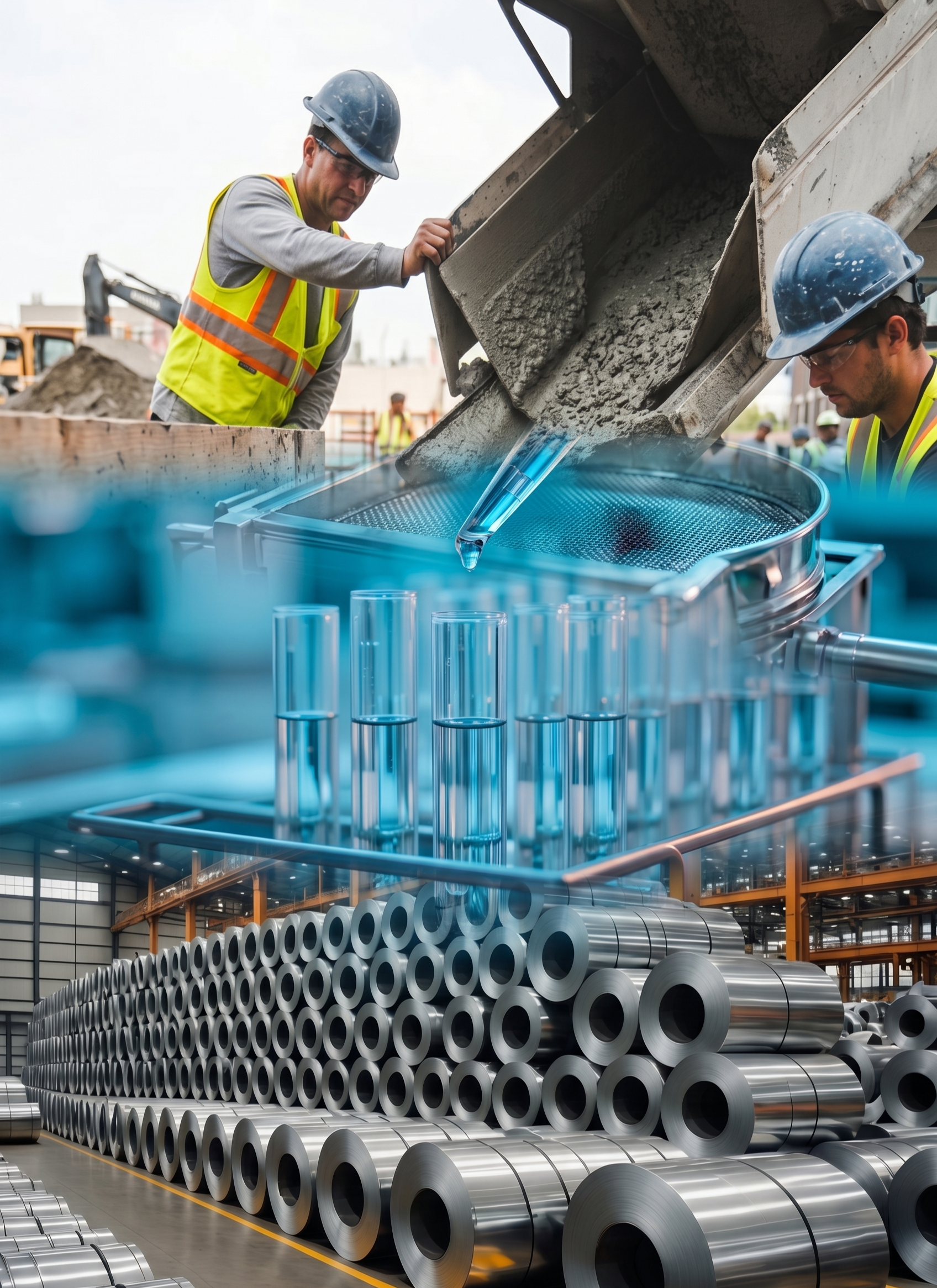 Steel, Cement & Chemical Industries
