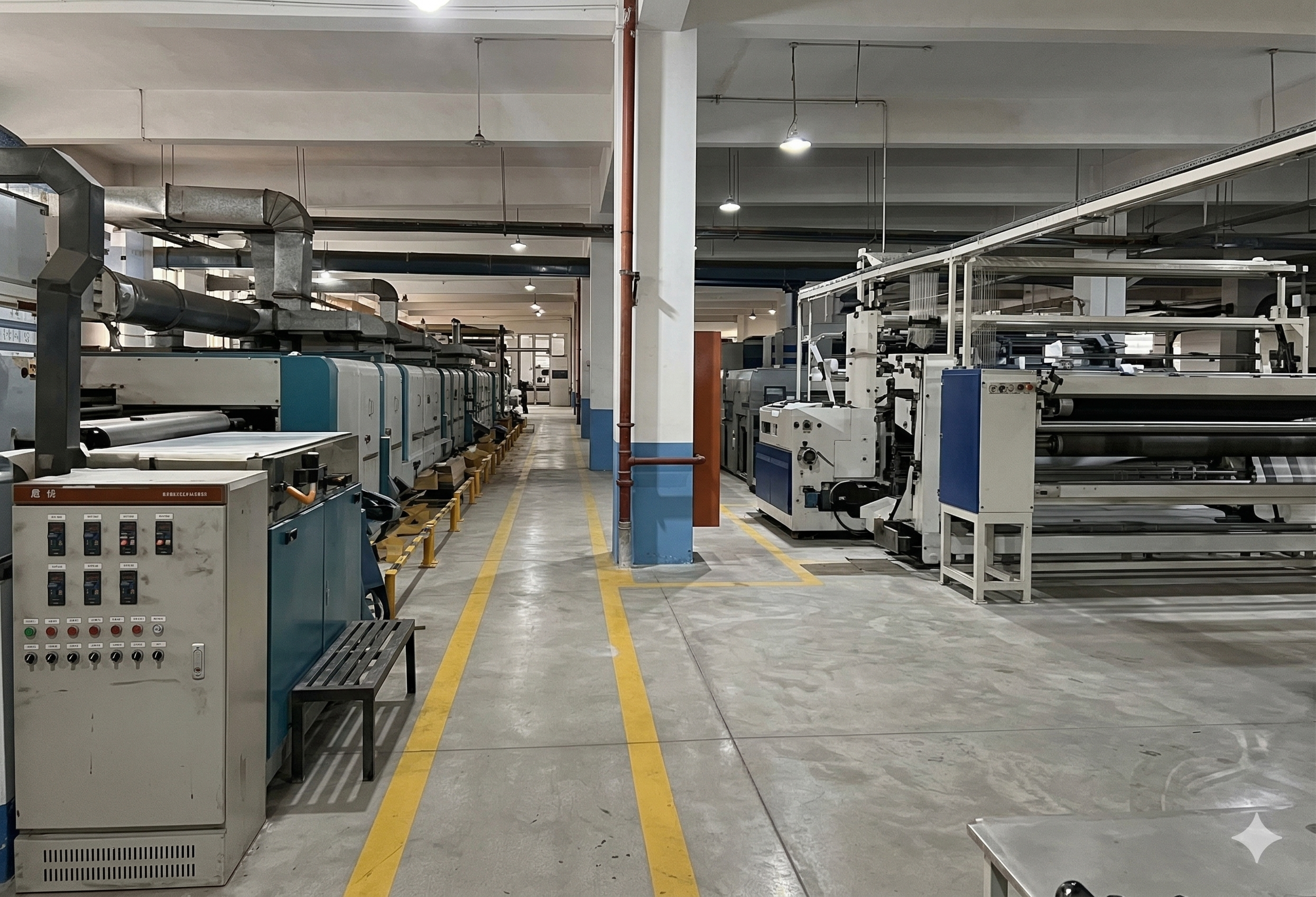 Heat Setting Department
